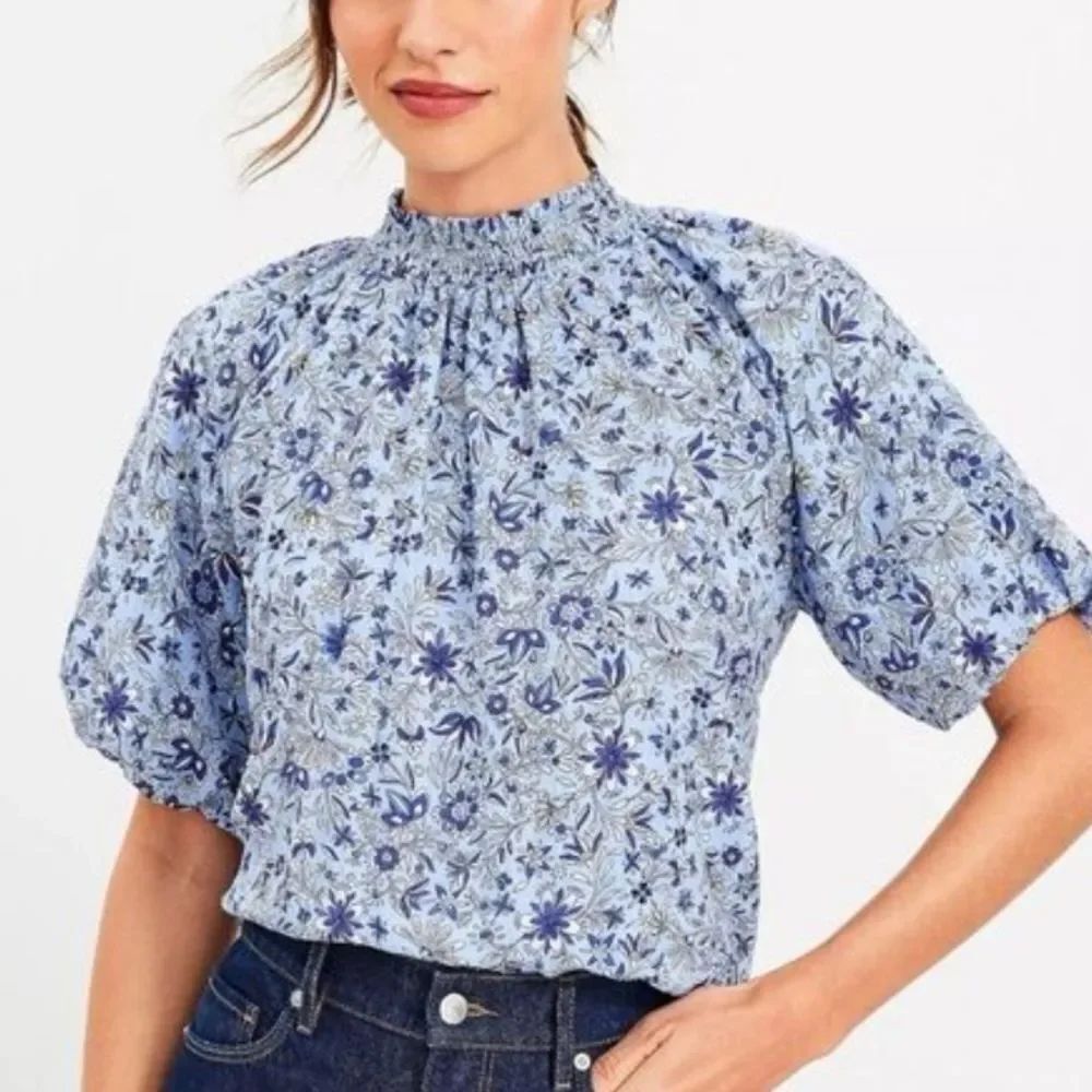 Loft Floral Top. Cottagecore. Country. Coastal Cowgirl